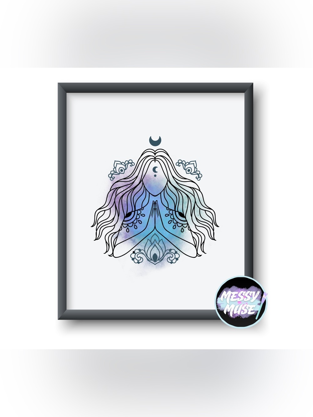 8.5x11 Wall Art Print | Handmade Home Decor | Ready to Frame Art Print